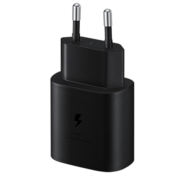 25 W SAMSUNG Hurtigt USB-C Kabel, Sort
