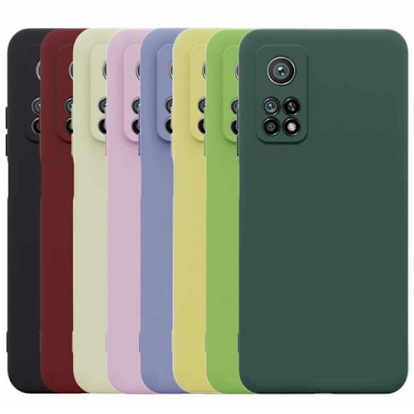 Xiaomi Mi 10T / Xiaomi Mi 10T Pro - Silikon Skal Mikrofiber Ljusgrön