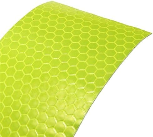5*300cm fluorescerende gul reflekterende sikkerhetsvarsling synlig tape