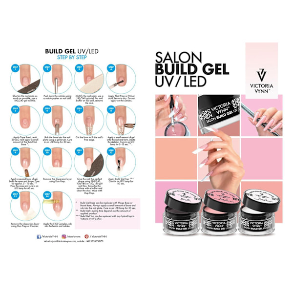 Victoria Vynn - Builder 200ml - Soft Pink 03 - Gelé Ljusrosa