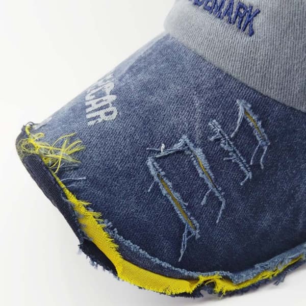 1969 Vasket baseballcaps solhatt (slitt versjon)