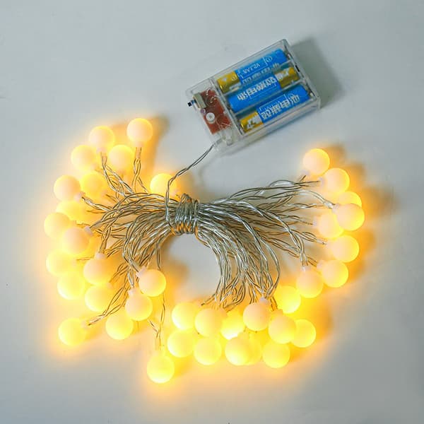 Varm hvit, 3M 20 lys Normalt lys med Strobe Solar LED-stripe