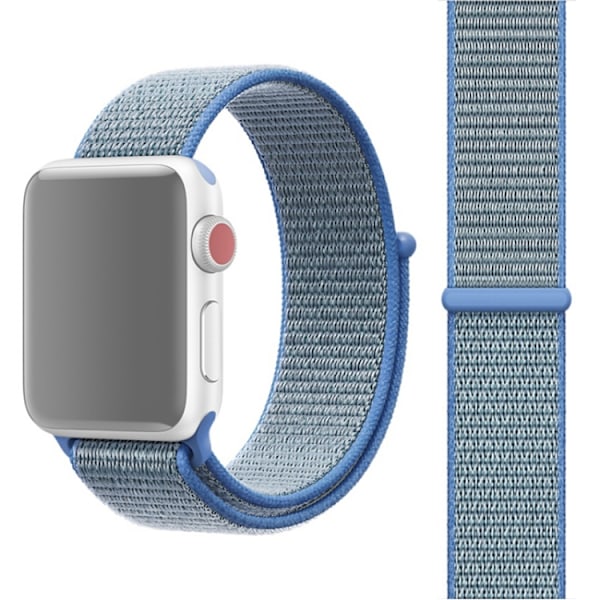 Apple Watch 42mm / 44mm Nylonarmband Blå