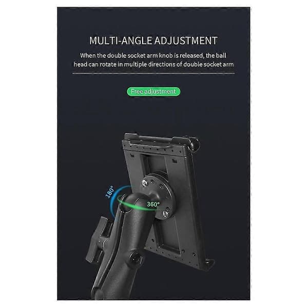 Industriel robust tablet-holder til bil lastbil køretøjsclips passer til AMPS tablet-holder VIN-PBJ-06(C)