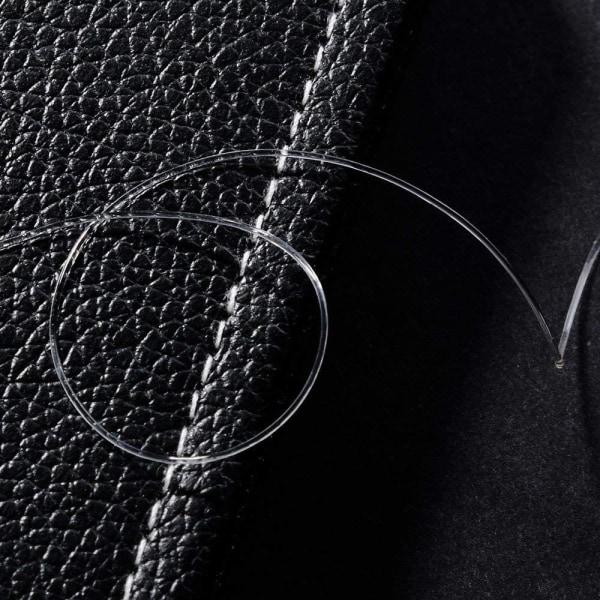 4 spolar 0,5 mm 1 mm elastisk smycketråd Gummitråd