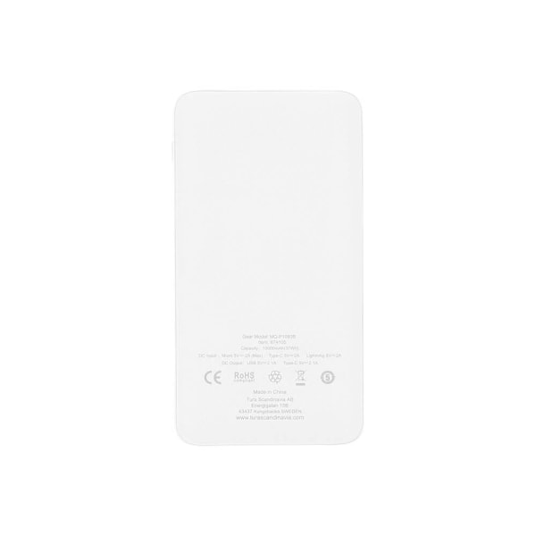 Powerbank 10 000mAh LiPolymer Ultracompact 2.1A 1xUSB-C 1xUSB-A 1xMicroUSB Vit