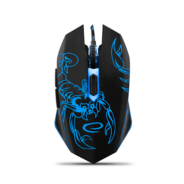 TRÅDAD GAMING MUS 6D OPT. USB MX203 SCORPIO