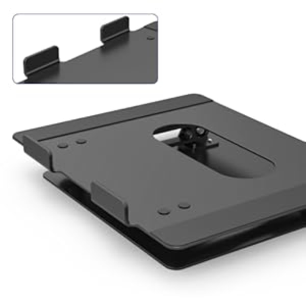 Ergonomiskt datorställ för bärbar dator, aluminiumlegeringskonstruktion för hållbarhet, hopfällbart och portabelt laptopstativ, stöder MacBook Air Pro, Dell XPS,