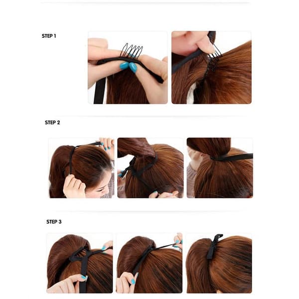Ponytail, hiuslisäke, useita värejä, 10 Ponytail - 10