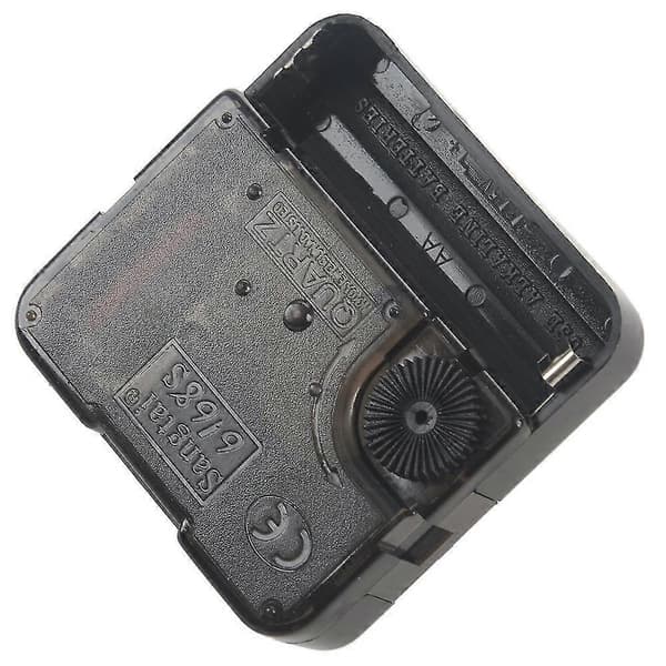 2 stk. Kvarts Vægurværk Mekanisme Sort DIY Reparationsdele Sæt - Timevisers Længde 55 mm & 81 mm