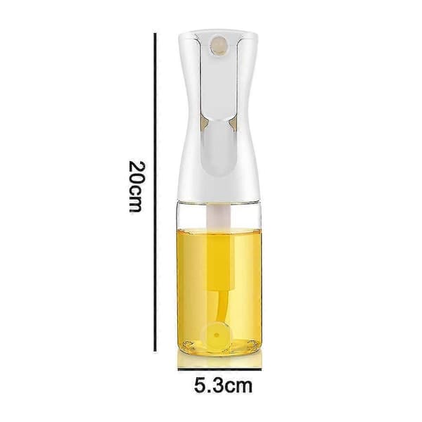 Oljeflaska med spray, olivoljeflaska med spray för köket, olivoljesprayflaskor