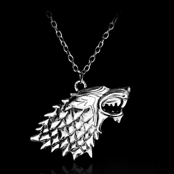 1 st Game of Thrones Nyckelring för Män - Stark 3D Nyckelring