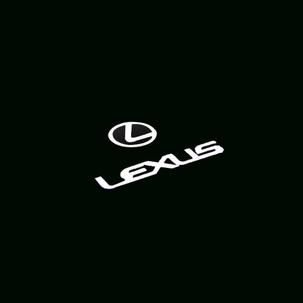 2 stk. gælder for Lexus LS RX ES IS LX Lexus dørprojektion