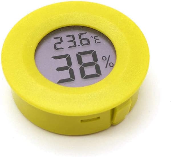 2 stk. Mini Digital LCD Temperatur Fugtighedsmåler Termometer Hygrometer