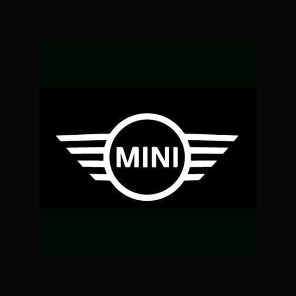 2 st lämpliga för mini mini cooper välkomstljus projektor dekoration