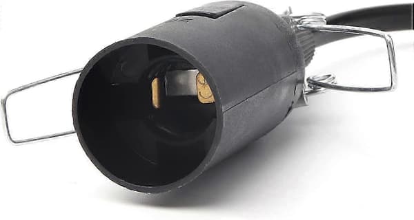 Kabel med bryter for saltlampe - 1,8 m - Sokkel for saltlampe