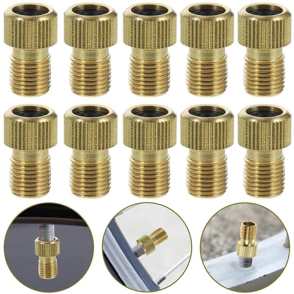PIXNOR 10 kpl Presta-Schrader-polkupyörän pumpun adapterit liittimet