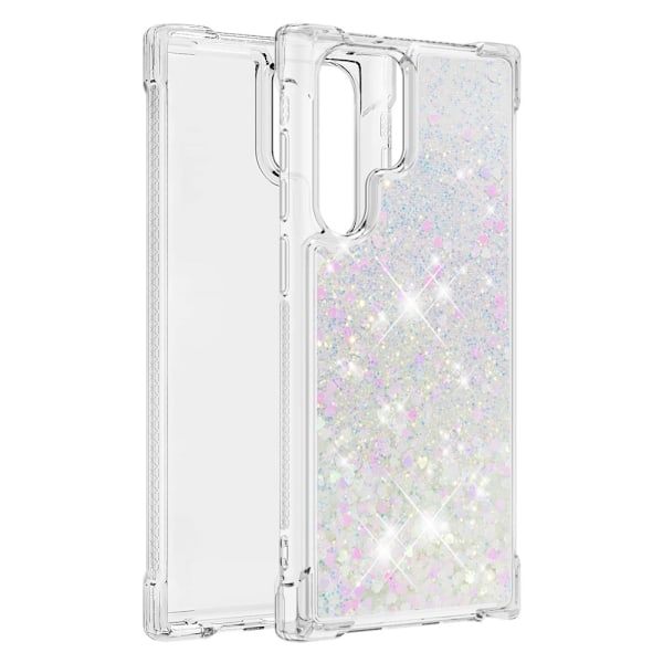 Glitter Bling TPU Case Samsung Galaxy S22 Ultra Silver