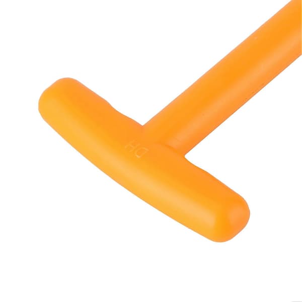 3 stk. 7 mm/0,3 tommer dækventiltrækker rør adskilt dækreparationsværktøj universalorange