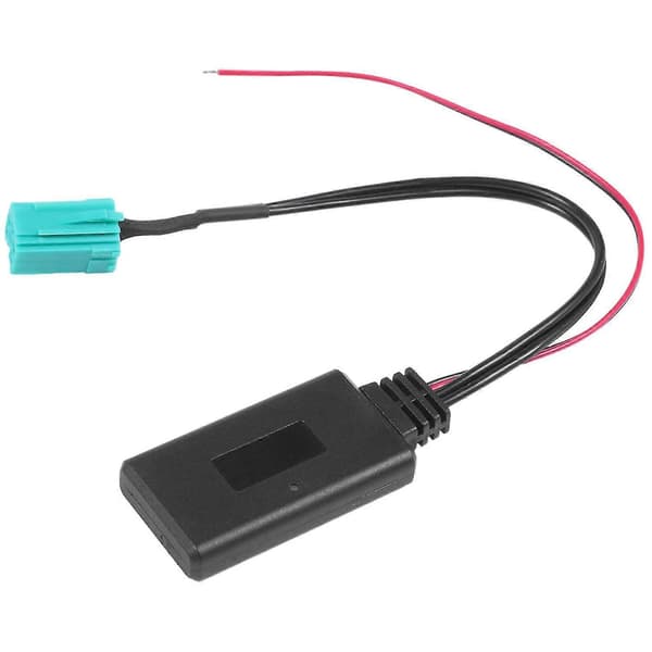 Bil Bluetooth-modul Aux-adapter Trådløs radiospiller Stereo Aux-in lydkabel for Cloo Kangoo Fo