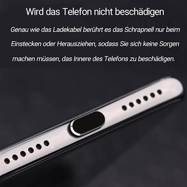 5-pack USB C-dammplugg kompatibel med Samsung Galaxy S22 S21/Hua