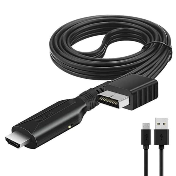 Til Playstation 2 PS2 til HDMI-kompatibel Adapterkabel HD RCA AV Prof Hot O3
