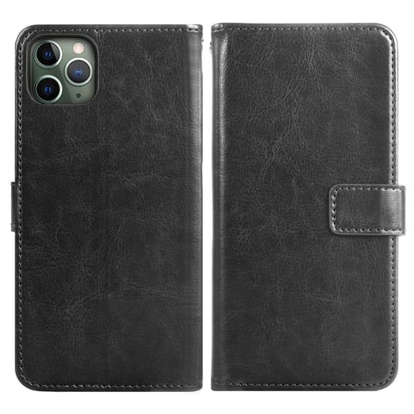Mobiltelefonfodral för iPhone XS, läder flipfodral skyddsfodral för iPhone XS