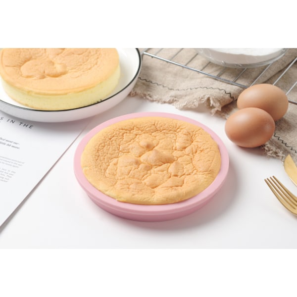 Flexibelt Silikonformset i Form av Kärlekshjärta, Lätt att Rengöra, Non-Stick Lätt Släpp, Perfekt för Högtider, DIY-kakor och Desserter, Hälsosam Mat