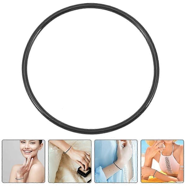 50 stk. elastisk silikonearmbånd Enkelt armbånd Dekorativt strækbart armbånd DIY-tilbehør