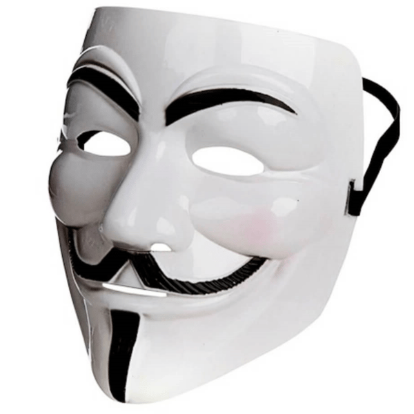 Anonym Maske Halloween 5-pak