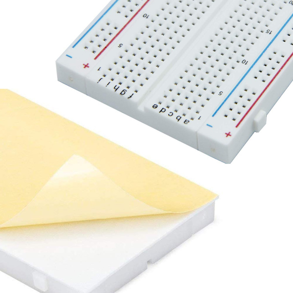 5 stk. Breadboard/Mini Breadboard/Eksperimentkort 400 huller Længde 8,5 cm Bredde 5,5 cm