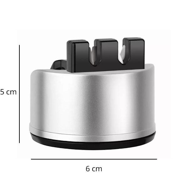Högkvalitativ Knivslip för Hemmabruk Silver 1-Pack