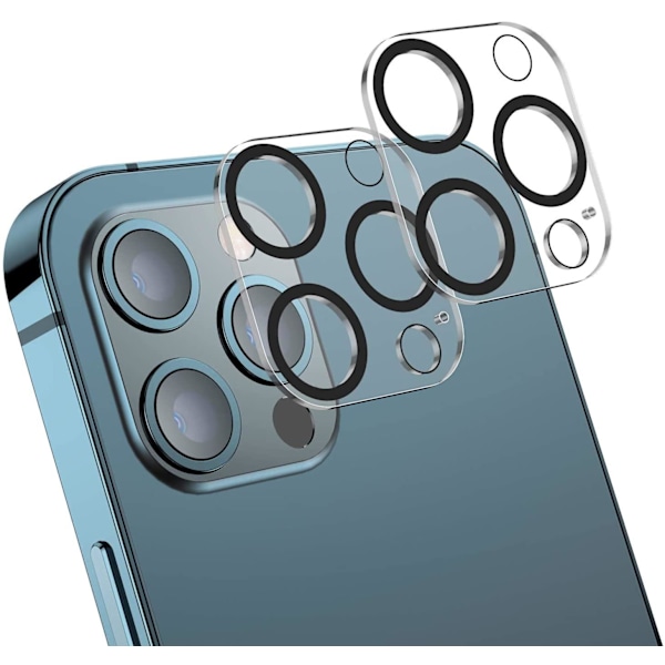 [2-Pack] iPhone 12 Pro Linsskydd I Härdat Glas