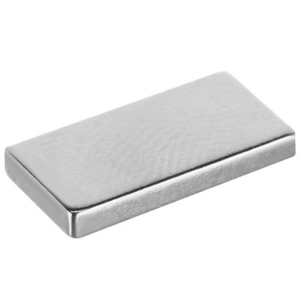 10 stk Neodymium magneter / N35 magnet 10 mm x 5 mm x 1 mm Magneter Silver