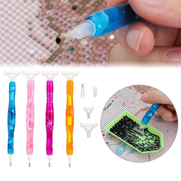 Duttpenna för Diamond Painting / Diamantmålning Multicolor