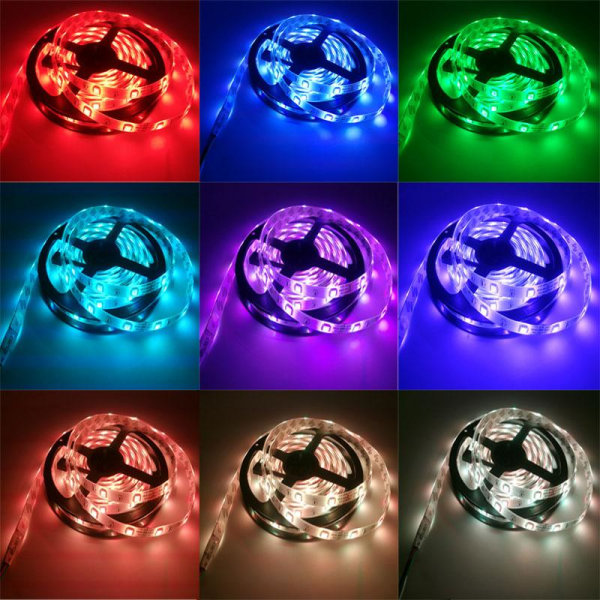 Joustava 10 m RGB LED-nauha / valosilmukka / LED-nauha Bluetooth-APP Multicolor