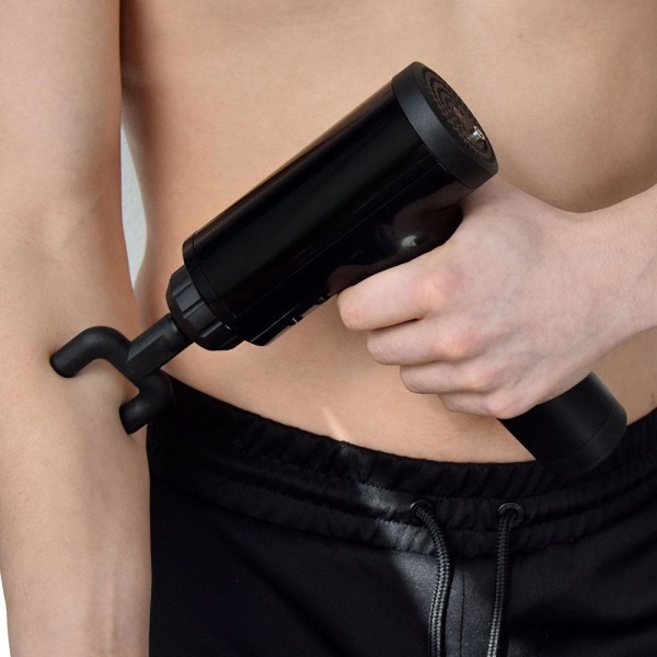 Massagepistol / Muskelpistol / Massage Gun - Trådlös Svart