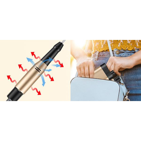 Elektrisk Nagelfil Manikyr Kit med Tillbehör multifärg