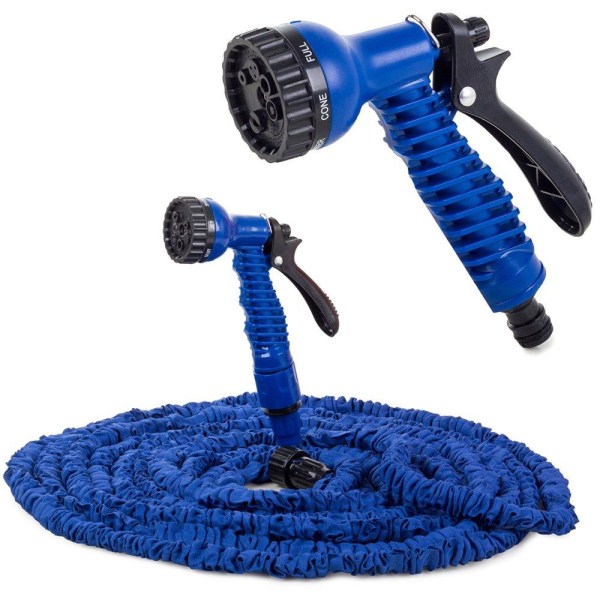 60m Magic Hose Expandering Vandslange / Haveslange Blå Blue