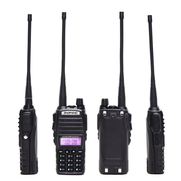 Baofeng UV-82 VHF / UHF Dual Band Walkie Talkie Com radio Black