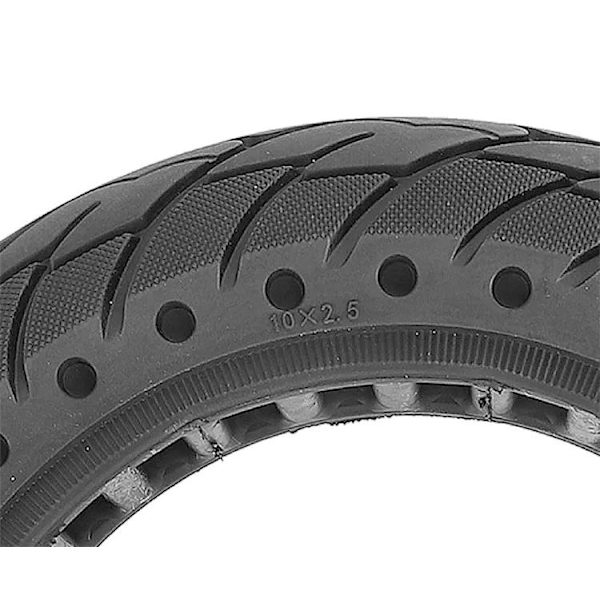 2-pack Punkteringsfritt Ninebot G30 Max däck 10" x 2,5 Honeycomb Black