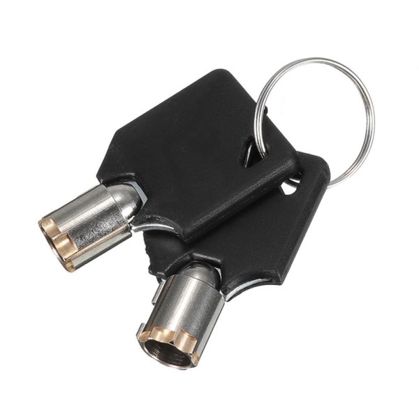 Lås / Bremselås med kabel til Xiaomi Mijia M365 - Sort Black