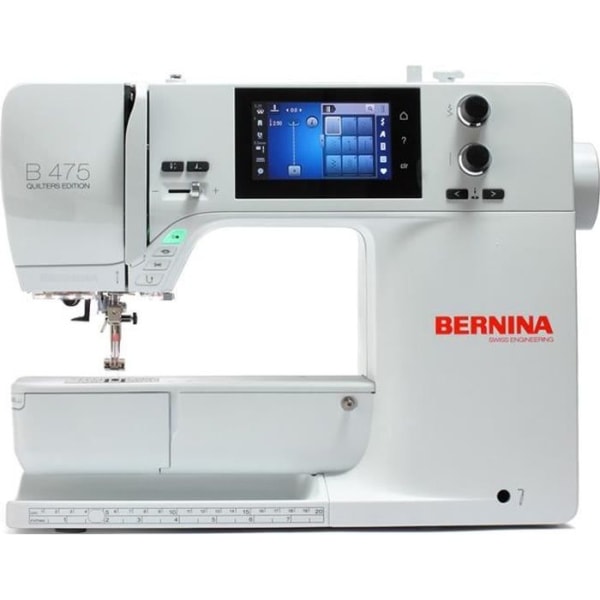 BERNINA 475 QE symaskin - 40 dekorsömmar - 5 års garanti