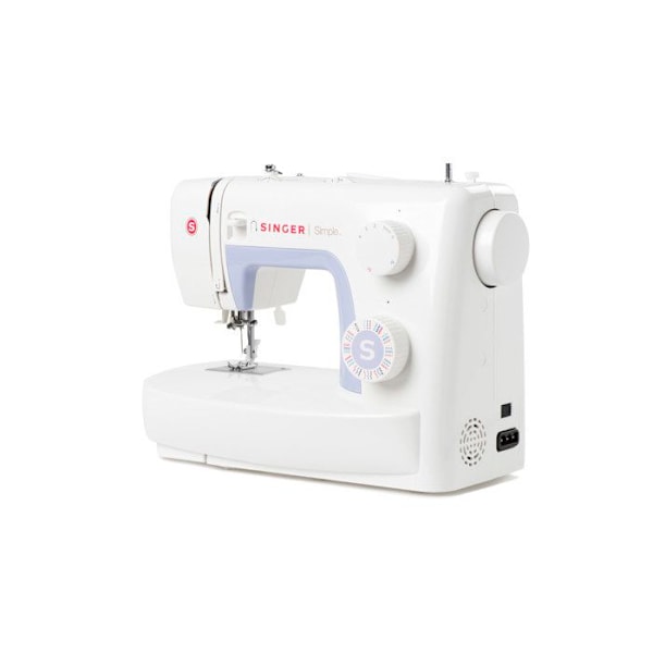 SINGER SIMPLE 3232 symaskin - 40 program - Automatisk trädare - Vit Vit