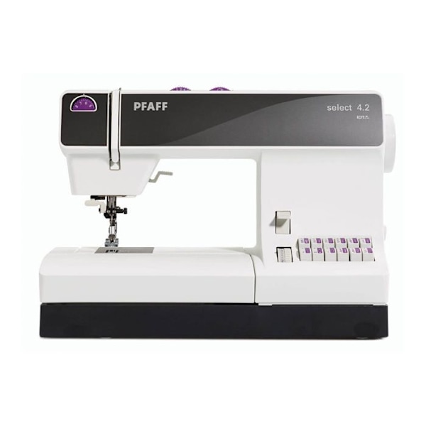 Symaskin - Pfaff - Select 4.2 - Automatisk trådträdare - 40 stygn - IDT Dual Feed Vit