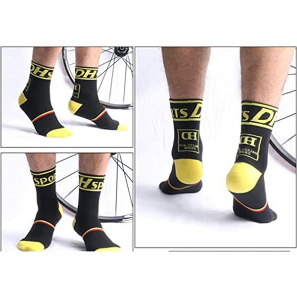 Uldne damestrømper, damestrømper Retro Comfort Socks Sort KLB