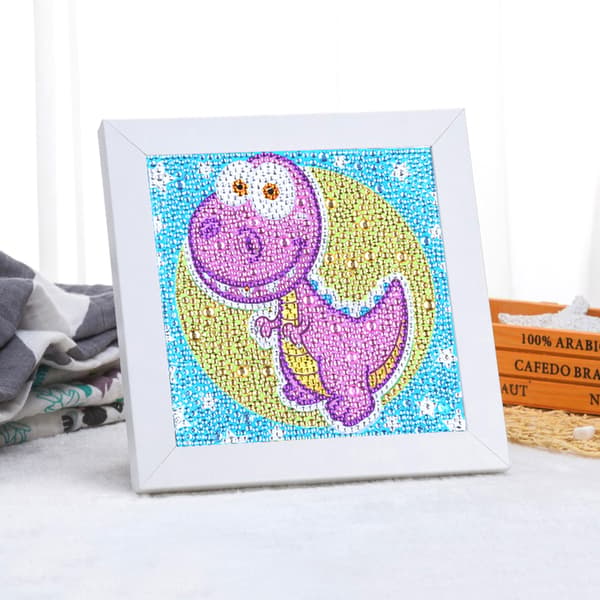 Diamond Painting Dinosaur Pattern Preschool Handmade DIY Craft Gift Home Decor