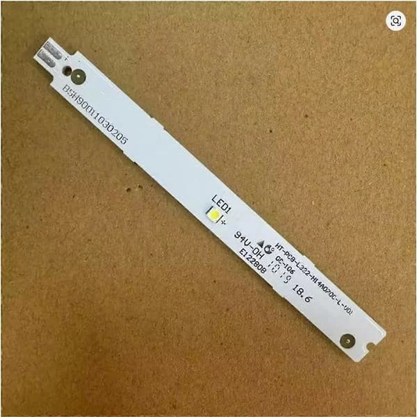 Refrigerator LED Light Strip Replacement for Siemens Bosch BSH9001030205, Easy Installation Appliance Part, 3V/6V 3V 3V