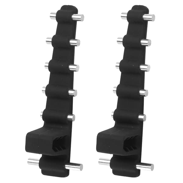 Pair Drone Signal Booster Aluminum Antenna Range Extender Fits for DJI Mavic MINI Remote Control Black