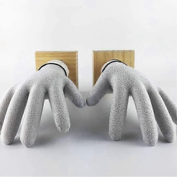 TENS Unit Gloves with Conductive Snap Electrodes for Trigger Finger
